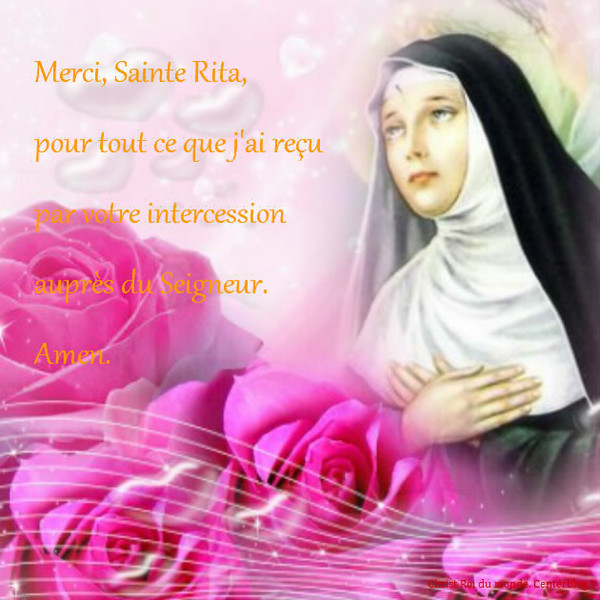 photo de sainte rita