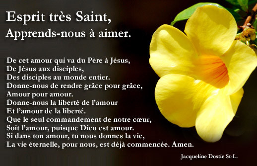 Priere De Esprit Saint